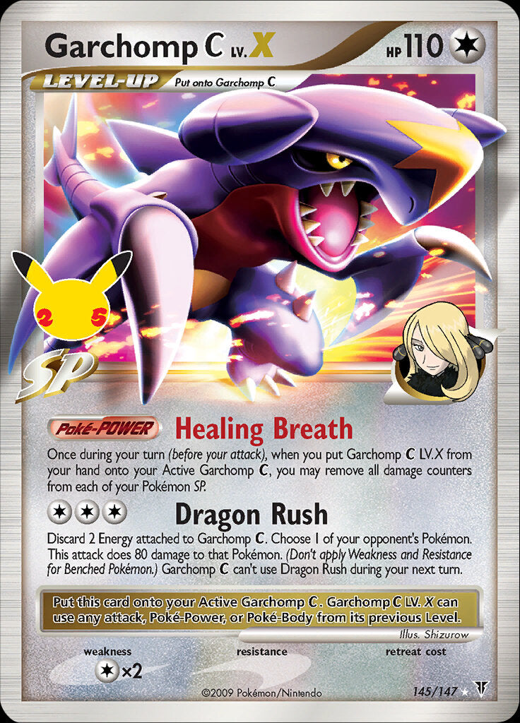 Garchomp C LV.X (145/147) [Celebrations: 25th Anniversary - Classic Collection] | GnG Games