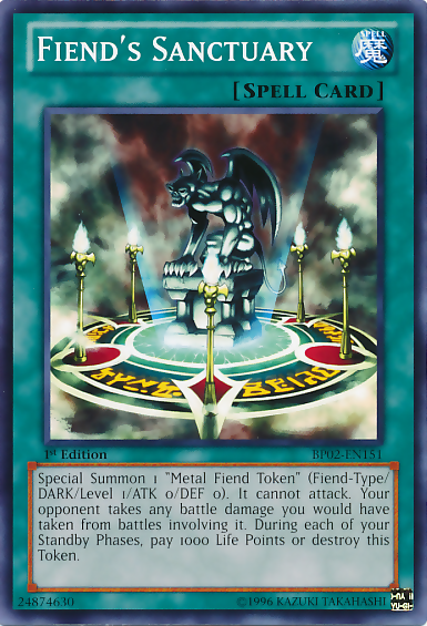 Fiend's Sanctuary [BP02-EN151] Common | GnG Games