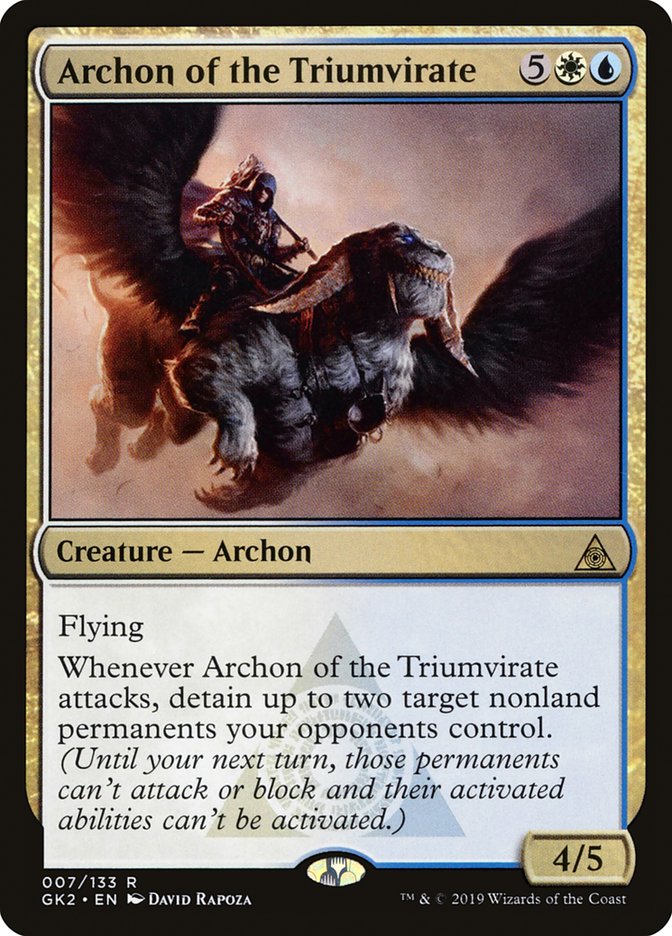 Archon of the Triumvirate [Ravnica Allegiance Guild Kit] | GnG Games