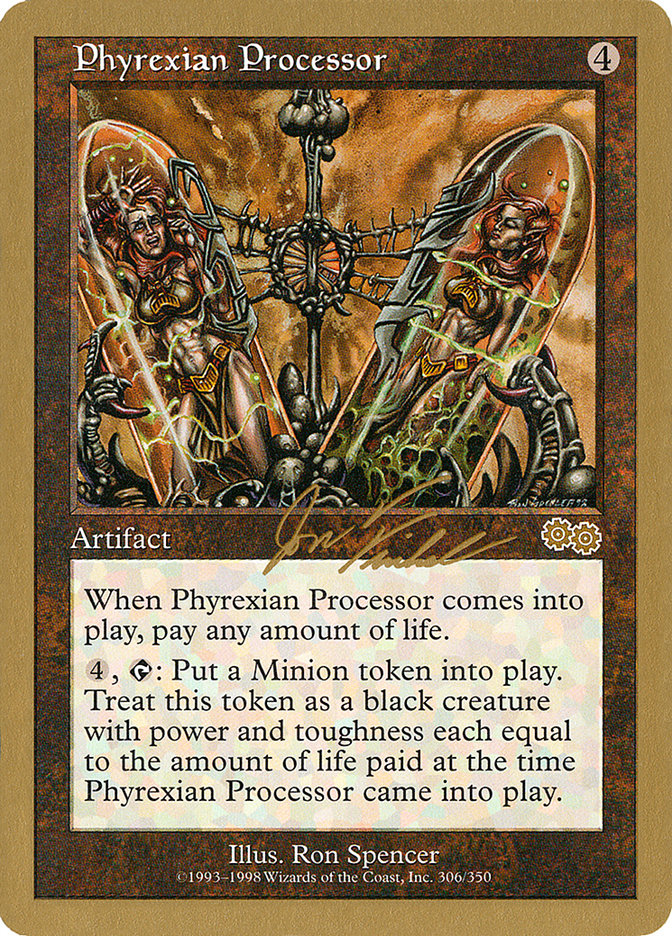 Phyrexian Processor (Jon Finkel) [World Championship Decks 2000] | GnG Games