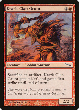 Krark-Clan Grunt [Mirrodin] | GnG Games