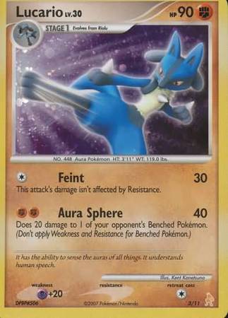 Lucario (3/11) [Diamond & Pearl: Trainer Kit - Lucario] | GnG Games