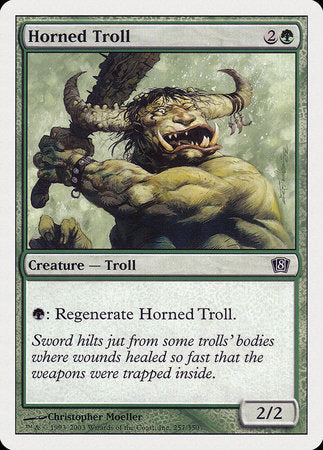 Horned Troll [Eighth Edition] | GnG Games