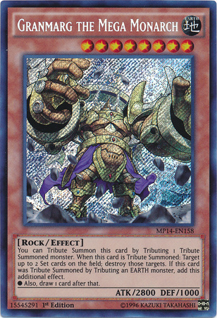 Granmarg the Mega Monarch [MP14-EN158] Secret Rare | GnG Games