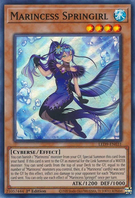 Marincess Springirl [LED9-EN031] Super Rare | GnG Games