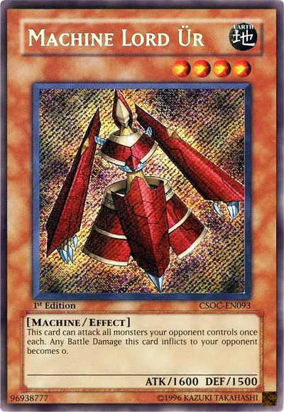 Machine Lord Ur [CSOC-EN093] Secret Rare | GnG Games