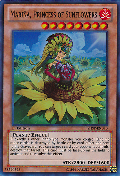 Mariña, Princess of Sunflowers [SHSP-EN040] Super Rare | GnG Games