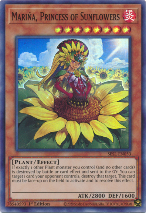 Mariña, Princess of Sunflowers [SESL-EN053] Super Rare | GnG Games